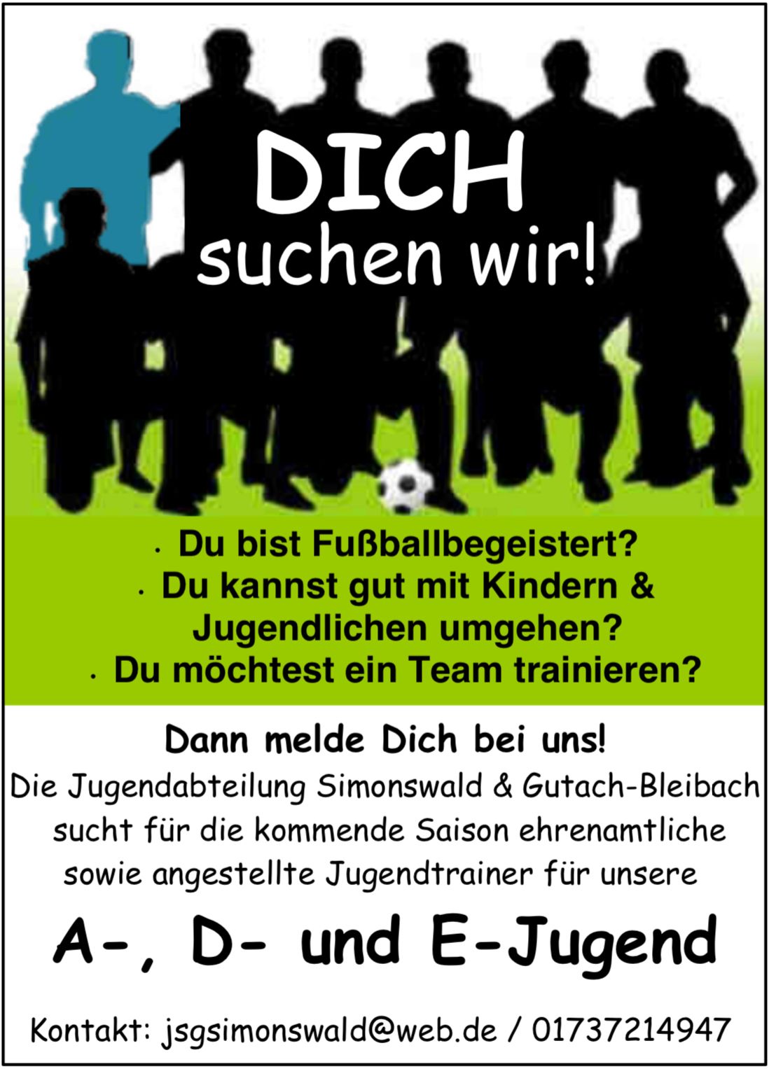 Wir suchen DICH!